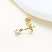 Piercing Labret Titânio G23 Premium Design Minimalista e Sofisticado
