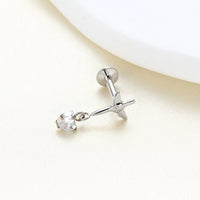 Piercing Labret Titânio G23 Premium Design Minimalista e Sofisticado