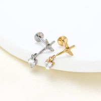 Piercing Labret Titânio G23 Premium Design Minimalista e Sofisticado