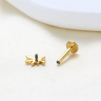Piercing Labret Titânio G23 Joia Minimalista com Estilo Contemporâneo