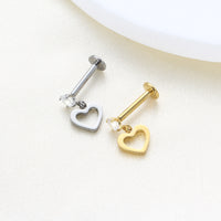 Piercing Labret Titânio G23 Pequeno Detalhe, Grande Personalidade