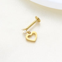 Piercing Labret Titânio G23 Pequeno Detalhe, Grande Personalidade