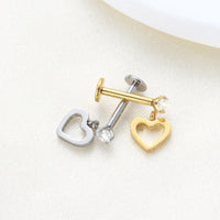 Piercing Labret Titânio G23 Pequeno Detalhe, Grande Personalidade