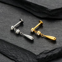 Piercing Labret Titânio G23 Hipoalergênico com Estilo Contemporâneo