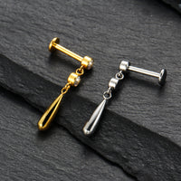 Piercing Labret Titânio G23 Hipoalergênico com Estilo Contemporâneo