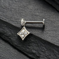 Piercing Labret Titânio G23 com Acabamento Premium e Identidade Única