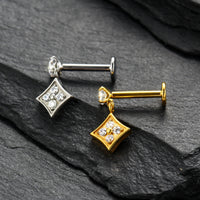 Piercing Labret Titânio G23 com Acabamento Premium e Identidade Única