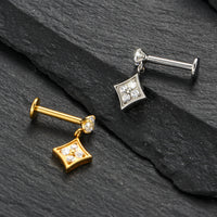 Piercing Labret Titânio G23 com Acabamento Premium e Identidade Única