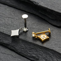 Piercing Labret Titânio G23 com Acabamento Premium e Identidade Única