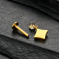 Piercing Labret Titânio G23 com Acabamento Premium e Identidade Única