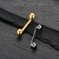 Piercing Labial em Titânio G23 com Extremidades Arredondadas
