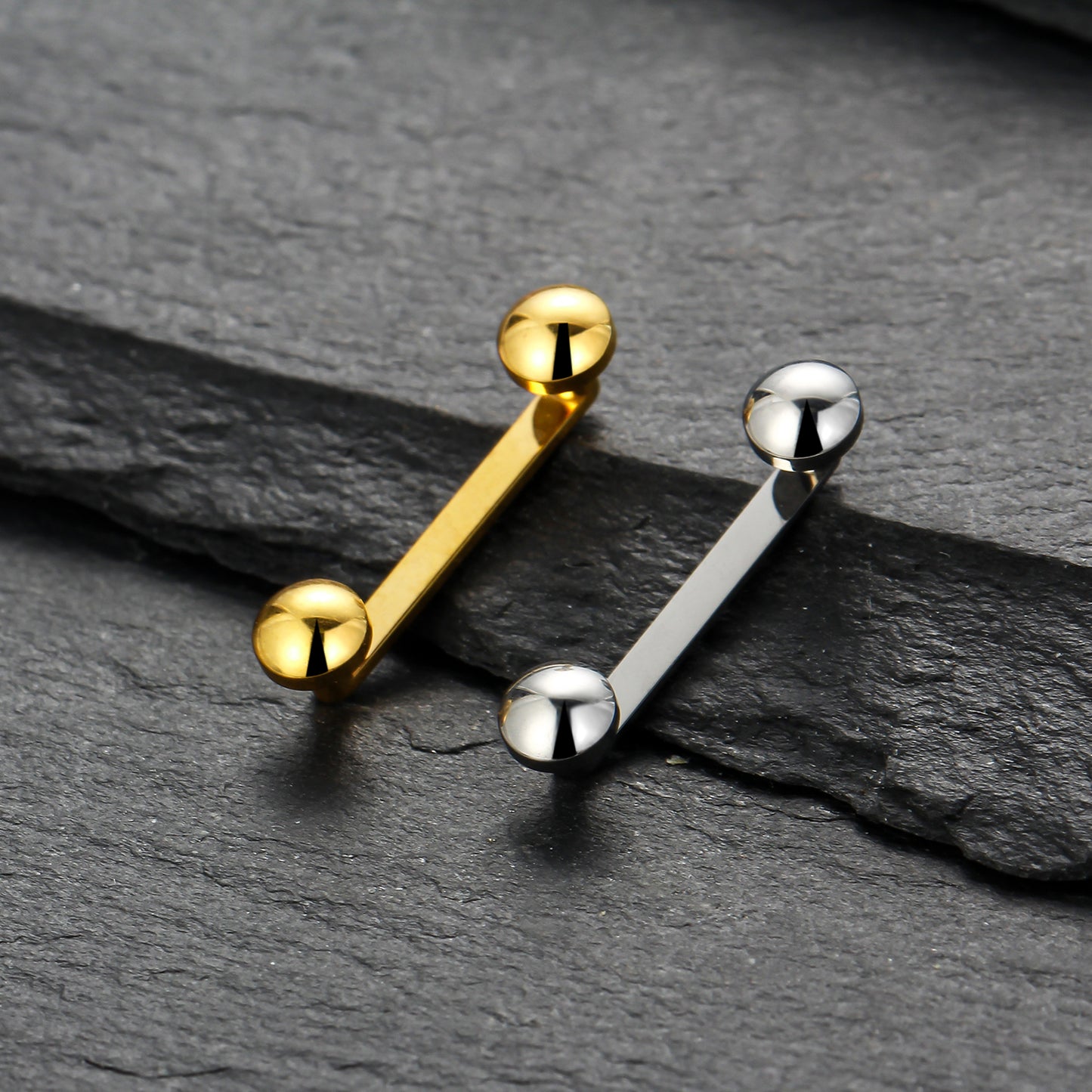 Piercing Labial em Titânio G23 com Extremidades Arredondadas