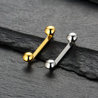 Piercing Labial em Titânio G23 com Extremidades Arredondadas