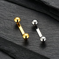 Piercing Labial em Titânio G23 com Extremidades Arredondadas