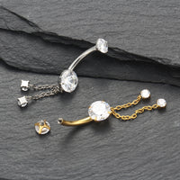 Piercing Labret com Detalhe Elegante para Valorizar o Visual