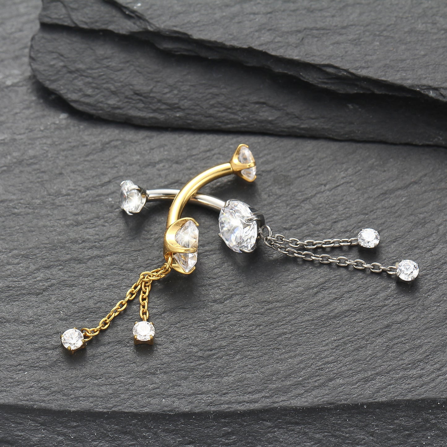 Piercing Labret com Detalhe Elegante para Valorizar o Visual