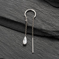Brinco Feminino em Titânio G23 com Design Elegante e Sofisticado