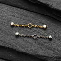 Brinco Pendente Minimalista com Estilo Moderno e Feminino