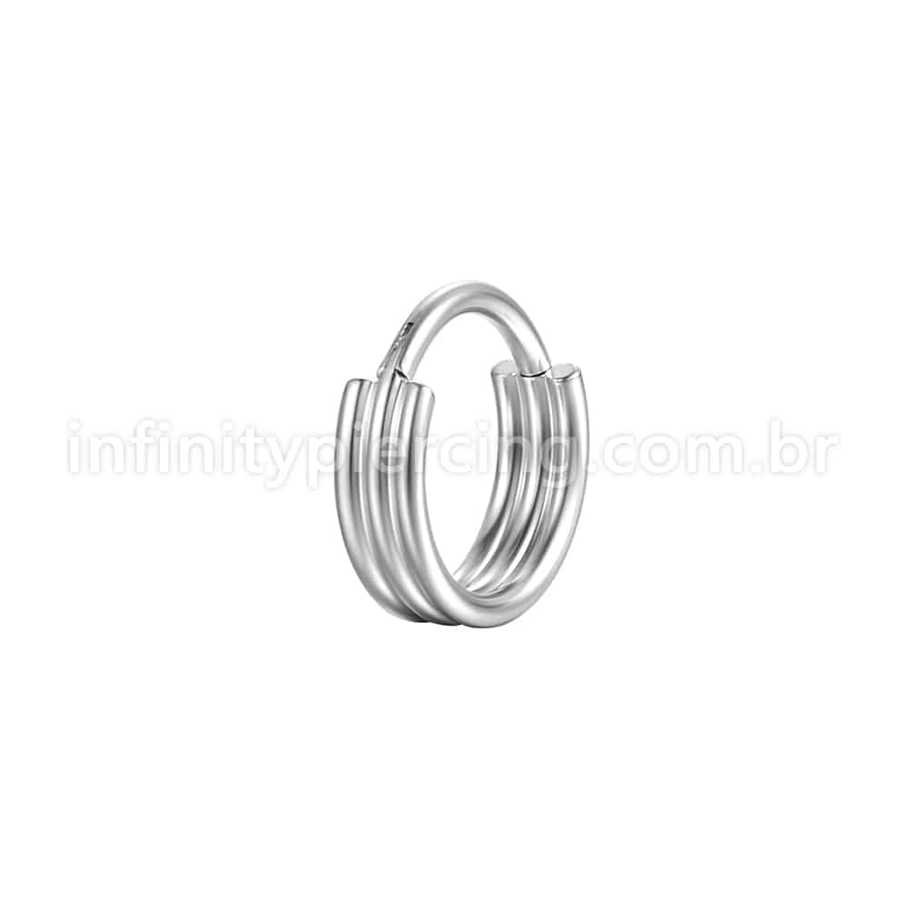 Piercing Argola Aço Cirúrgico Segmento Articulado