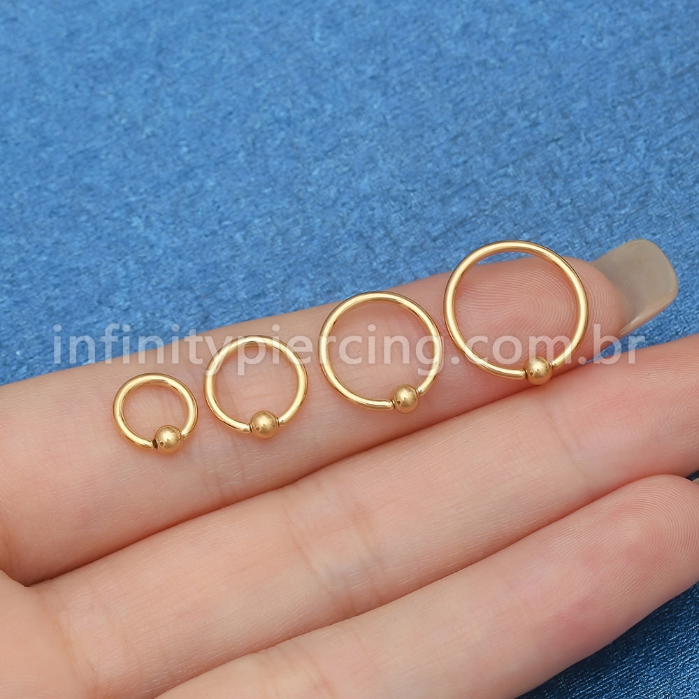 Piercing Captive Niobio