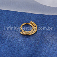 Piercing Argola Aço Cirúrgico Detalhada