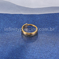 Piercing Argola Aço Cirúrgico Liso
