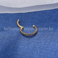 Piercing Argola Aço Cirúrgico Detalhado