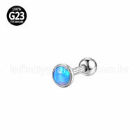 Piercing Microbell Titânio Opala