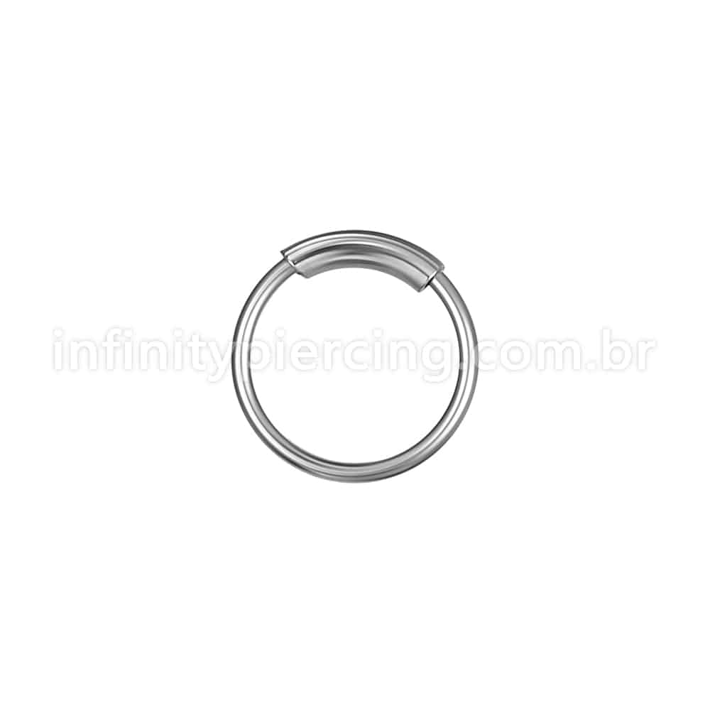 Piercing Argola Aço Cirúrgico Encaixe