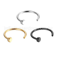 Piercing G-Ring Aço Cirúrgico