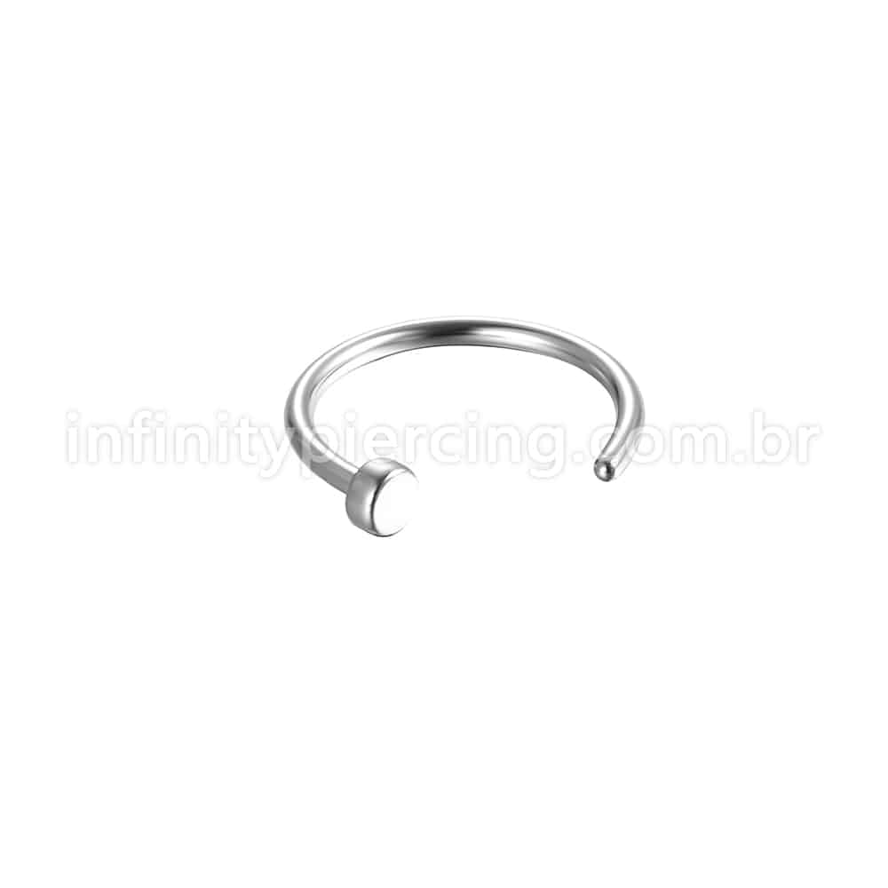 Piercing G-Ring Aço Cirúrgico