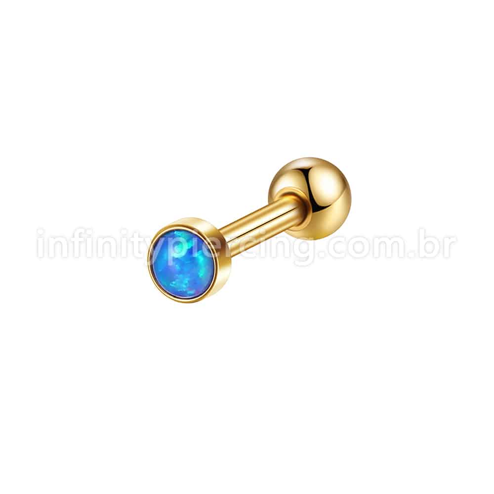 Piercing Minibarbell Aço Cirúrgico Opala