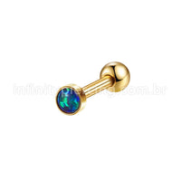 Piercing Minibarbell Aço Cirúrgico Opala
