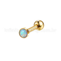 Piercing Minibarbell Aço Cirúrgico Opala