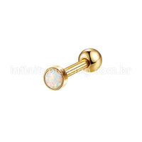 Piercing Minibarbell Aço Cirúrgico Opala
