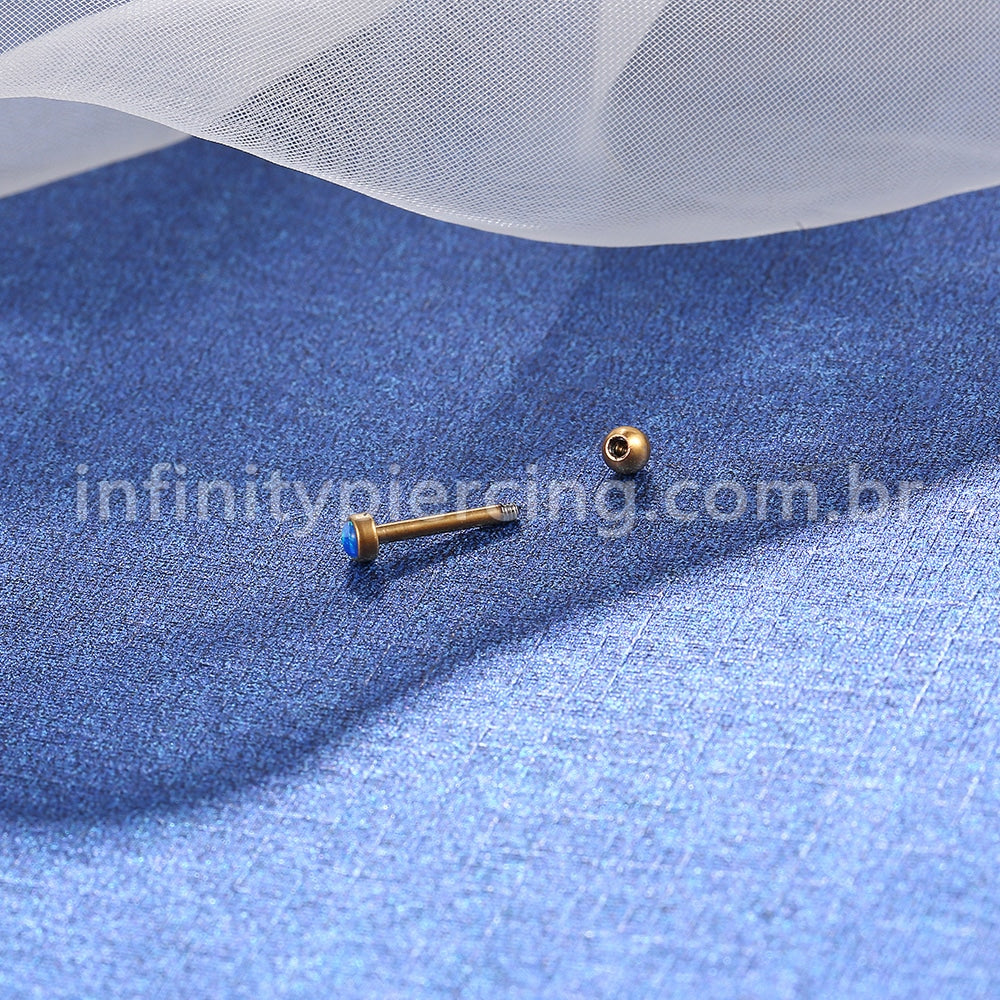 Piercing Minibarbell Aço Cirúrgico Opala