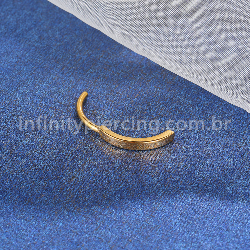 Piercing Argola Para Umbigo  Aço Cirúrgico Lisa