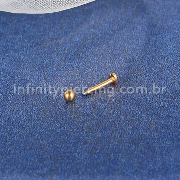 Piercing Minibarbell Aço Cirúrgico Coração