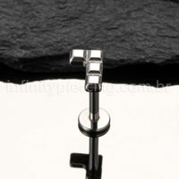 Piercing Labret Titânio Peça De Montar Tetris 1.2X8 11243