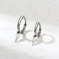 Piercing Argola Titânio Com Spike