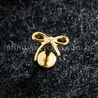 Piercing Labret Titânio Laço