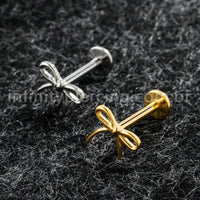Piercing Labret Titânio Laço