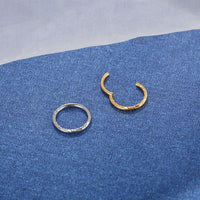 Piercing Argola Titânio Segmento Articulado Detalhado