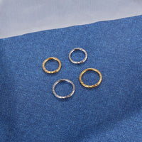 Piercing Argola Titânio Segmento Articulado Detalhado