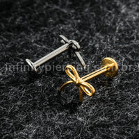 Piercing Labret Titânio Laço