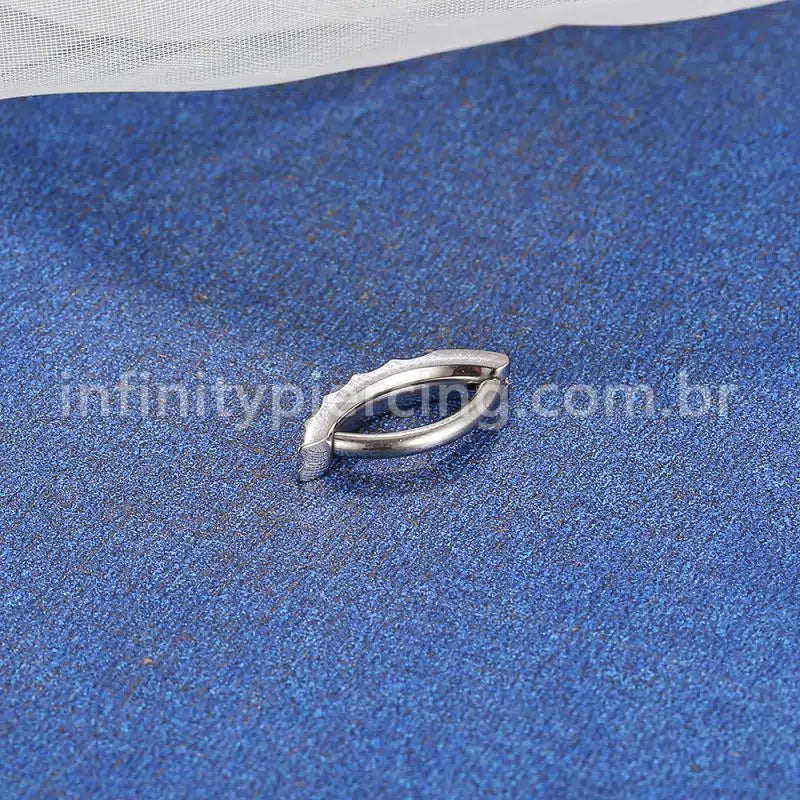 Piercing Argola Para Umbigo Titânio Detalhes