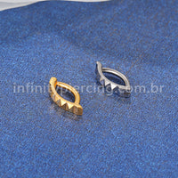 Piercing Argola Para Umbigo Titânio Detalhes