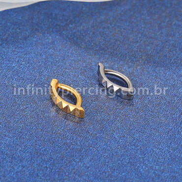Piercing Argola Para Umbigo Titânio Detalhes