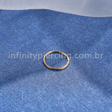 Piercing Argola Segmento Articulado Nióbio
