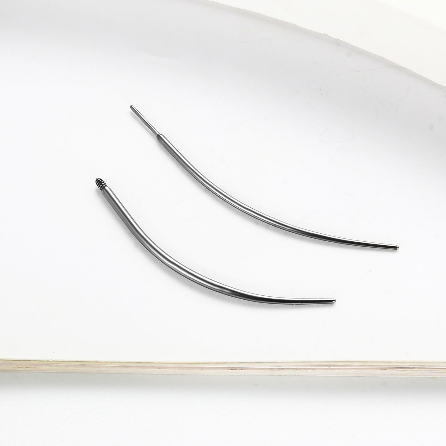 Taper Curvo Titânio Push-Pin 10001